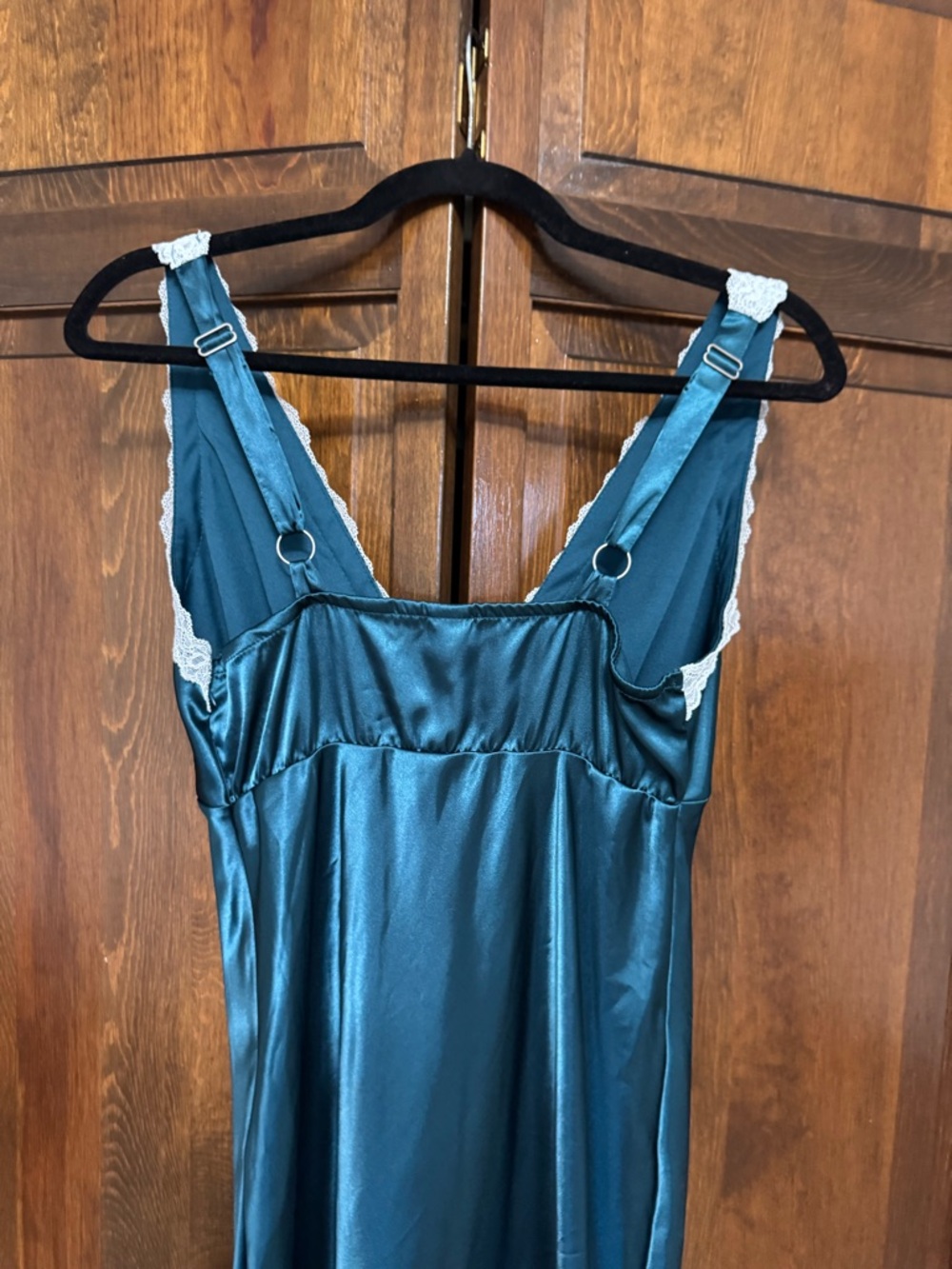 Fairycore Couquette Night Out Lingerie Clean Girl Slip Dress Size Medium - Picture 4 of 4